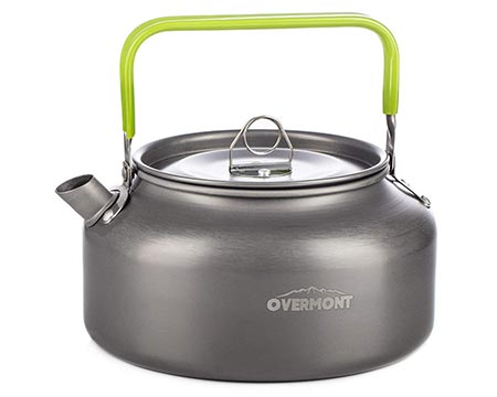 1. Overmont Camping Kettle Camp Tea Kettle