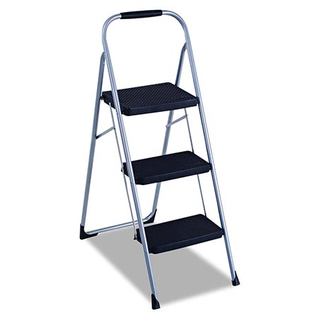 1. Cosco Three Step Big Step Folding Step Stool