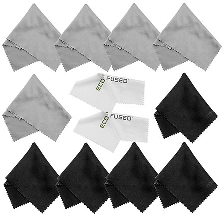 3. Microfiber Cleaning Cloths by Eco-Fused