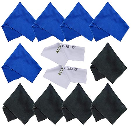 6. Microfiber Cleaning Cloths 12 Pack