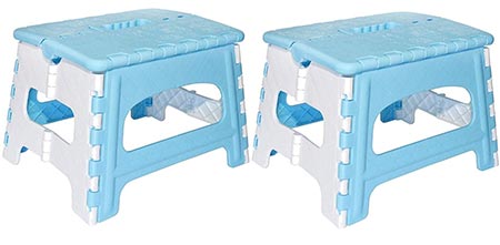 6. Green Direct Folding Step Stool for Kids and Adult