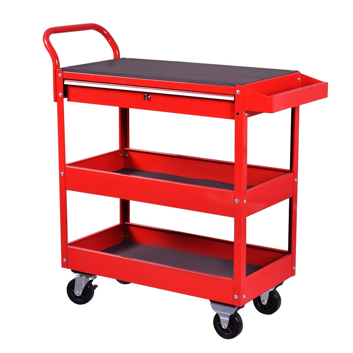 7. Goplus Tool Cart Rolling Tool Chest Cabinet