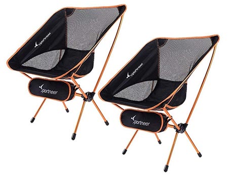 7. Sportneer Portable Lightweight Folding Camping Chair