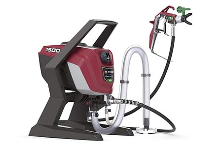 9. Titan ControlMax 1500 High-Efficiency Airless Paint Sprayer