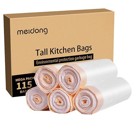 7. Meidong Trash Bags