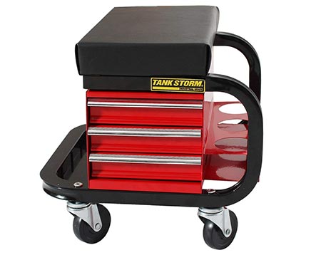 5. TANKSTORM Creeper Seat Tool Box Tool Chest