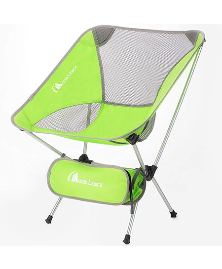 6. Moon Lence Outdoor Ultralight Portable Folding Chairs