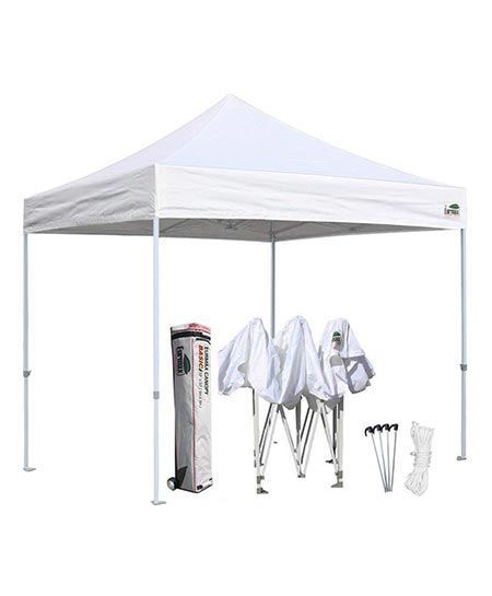 5. Eurmax 10'x10' Ez Pop Up Canopy Tent