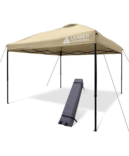 4. Leader Accessories 10 x 10 ft Instant Canopy