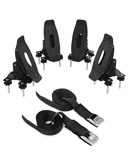 7 RoofTop Universal Saddles Kayak 