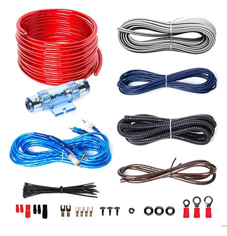 2. BOSS Audio KIT2 8 Gauge Amplifier Installation Wiring Kit