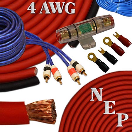 5. 4 Gauge New England Amp Kit,