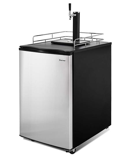 Number 7: COSTWAY 6.1 CU. FT Full Size Kegerator