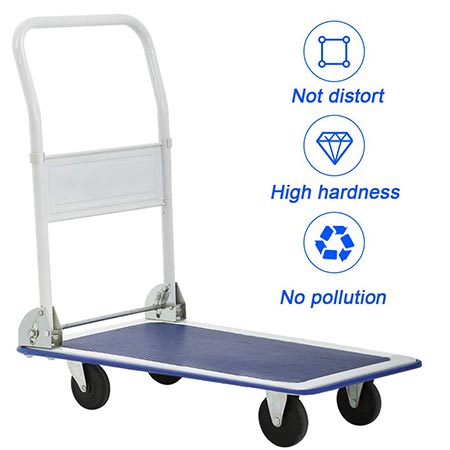 7. New Platform Cart Dolly Folding Foldable Moving Warehouse Push Hand Truck