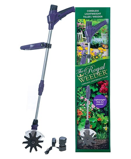 7. The Royal Weeder Lightweight Electric Tiller and Cultivator