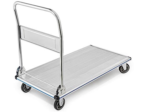 6. AdirOffice Folding Aluminum Platform Truck