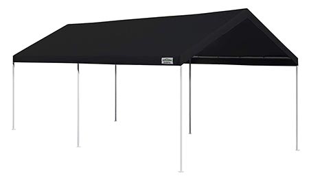 2. Caravan Canopy Domain 10 x 20 Foot Straight Leg Instant Canopy Tent Set, Black