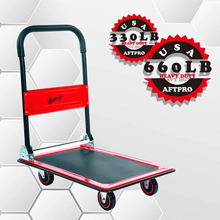 2. Push Cart Dolly AFT PRO USA Push Platform Truck