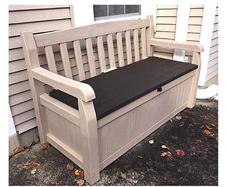 7. 50 Inch Wide Storage Bench