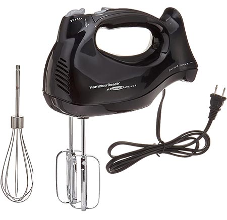 9. Hamilton Beach 6-Speed Electric Hand Mixer