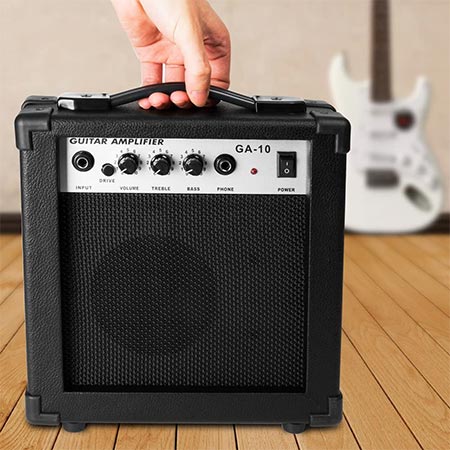 7. Luvay 10 Watt Electric Guitar Amplifier