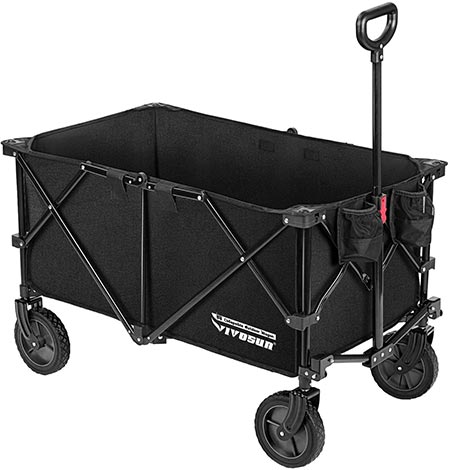 5. VIVOSUN Heavy Duty Collapsible Folding Wagon