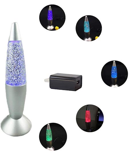 8. Cdycam Glitter Lava Lamp