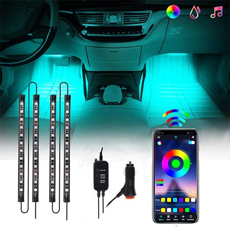 6-CHUSSTANG Bluetooth App Control Lighting Kits