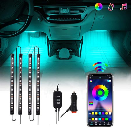 6-CHUSSTANG Bluetooth App Control Lighting Kits