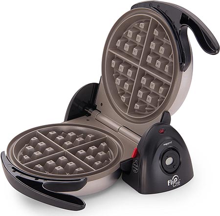  4. Presto Ceramic FlipSide Belgian Waffle Maker