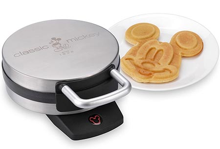  7. Disney DCM-1 Classic Mickey Waffle Maker