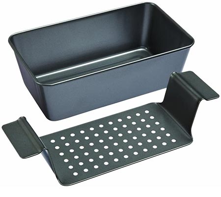 6-Chicago Metallic 2-Piece Non-stick Loaf Pan