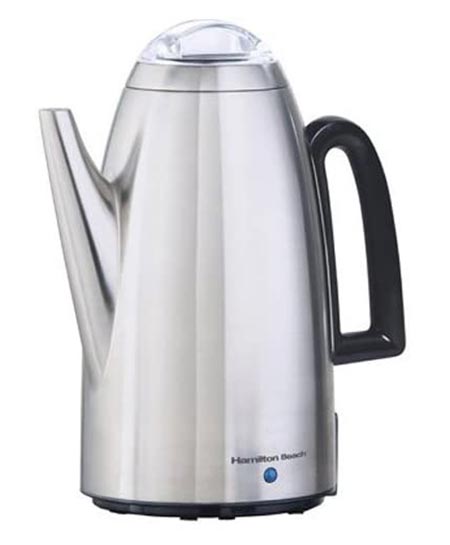  7. Hamilton Beach 12 Cup Electric Percolator Coffee Maker