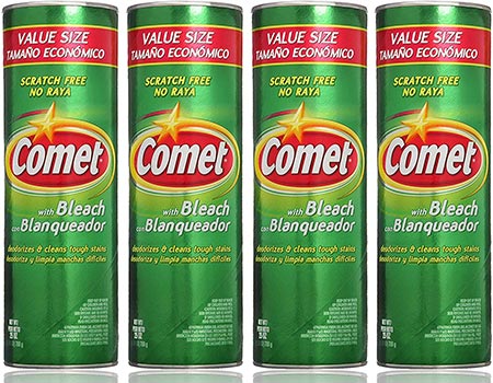 5.Comet Cleaner with Bleach Powder