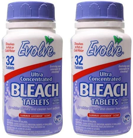 6. Evolve Original Scent Bleach Tablets