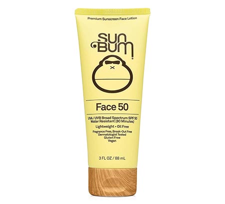5-Sun-Bum Original SPF 50 Broad Spectrum Face Lotion