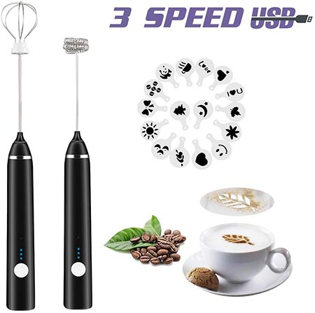 6 Handheld electric foam maker