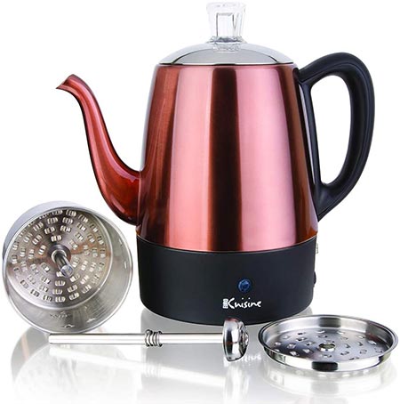  8. Euro Cuisine PER04 Electric Percolator