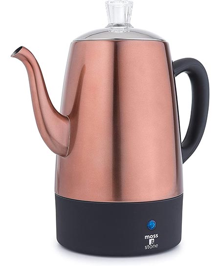  5. Moss & Stone Electric Coffee Percolator