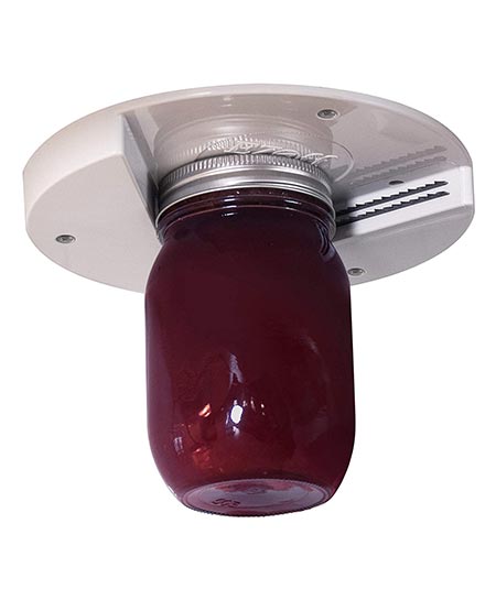 1. EZ Off Jar Opener- Under Cabinet Jar Lid &Bottle Opener- Great for Seniors & Weak Arthritic Hands