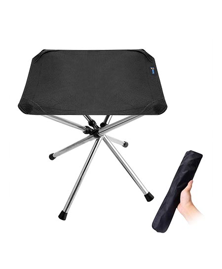 3. Walsking Folding Camping Stool, Portable Camping Fishing Chair, Outdoor Slacker Chair for Backpacking, Hiking, BBQ, Picnic, Travel, Beach Chair with Carry Bag