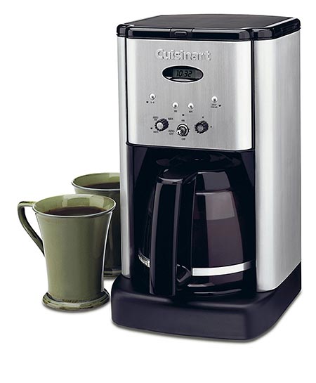 2. Cuisinart Brew Central DCC-1200 Coffeemaker, Black/Silver