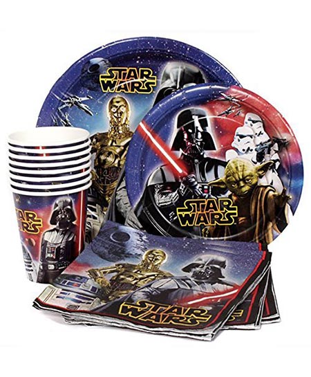 8. Star Wars Birthday Party Supplies 