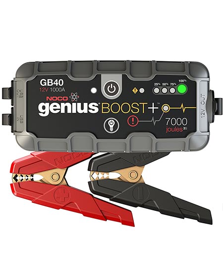 5. NOCO Genius Boost plus GB40 Ultra Safe Lithium Jump Starter. 