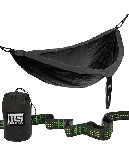 11. Double Camping Hammock 