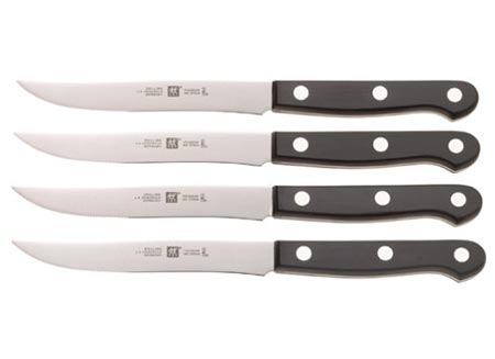 12. Twin Gourmet High-Carbon Stainless Steel Steak Knives 