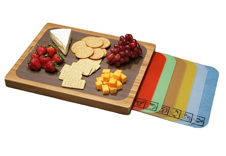 9. Seville Classics Bamboo Cutting Board