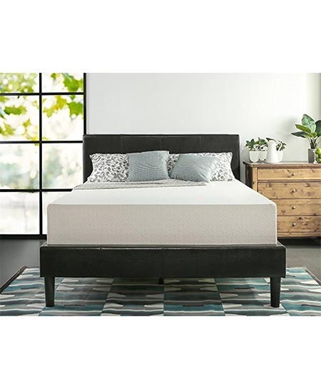 1. Zinus Memory Foam 12 Inch Green Tea Mattress