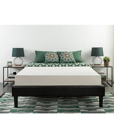 8. Zinus Memory Foam 8 Inch Green Tea Mattress