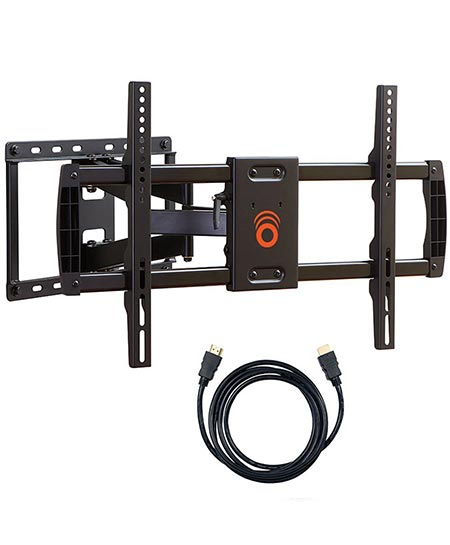 4. ECHOGEAR Full Motion Articulating TV Wall Mount Bracket